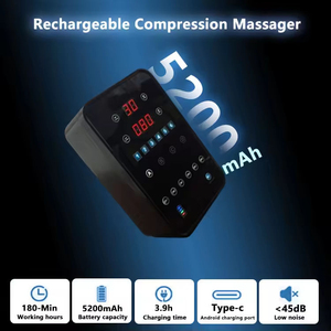 Masajeador de Piernas Directo de Fábrica, Botas de Compresión de Aire Inteligentes de 6 Zonas, Logotipo Personalizado, Circulación Rápida, Recuperación Rápida, OEM ODM, Portátil - Product Image 2