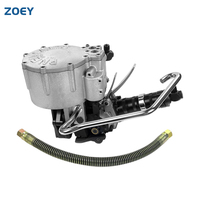 Outil de cerclage pneumatique en acier KZ32B, 8500N, haute tension, machine de cerclage pneumatique pour emballage de palettes de 19 à 32 mm