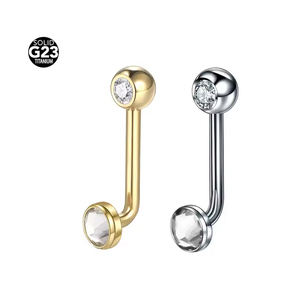 Venta al por mayor Retenedores y joyería Hide-it Titanio 14G Cristal Christina <span class=keywords><strong>Piercing</strong></span> Vertical Clítoris Aro <span class=keywords><strong>VCH</strong></span> Anillo <span class=keywords><strong>Piercing</strong></span> Genital - Product Image 5