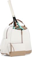 Sac à dos de tennis pour femme personnalisé en usine avec pochette de beauté, résistant à l'eau, capacité de 2 raquettes pour le tennis et le padel