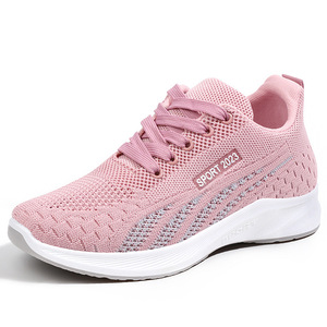 Calzado Deportivo para <span class=keywords><strong>Mujer</strong></span>, Ligero, Transpirable, con Malla en la Parte Superior, Antideslizante, Casual, para Primavera, Tallas Grandes, con Amortiguación - Product Image 2