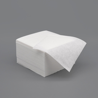 Lingette non tissée 0604 56 g/m² sans peluches pour salle blanche, en cellulose et polyester, pour essuyage à sec, absorbant la poussière et l'huile, chiffon de nettoyage industriel