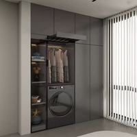 Armoire de balcon modulaire réglable sur mesure pour maison intelligente, multifonctionnelle, casier extérieur, appartement, hôtel, armoire de rangement moderne