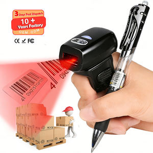 EDOO R43 Nuevo Escáner de Dedo Tipo Anillo Mini Lector de Código de Barras de Bolsillo Inalámbrico 2D Portátil para Logística y Almacenamiento - Product Image 1