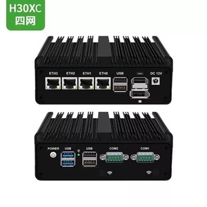 BKHD G31X N100 มินิพีซีอุตสาหกรรมไร้พัดลม 4 พอร์ต LAN 2.5G I226 พอร์ต COM คู่ คอมพิวเตอร์ฝังตัว - Product Image 4
