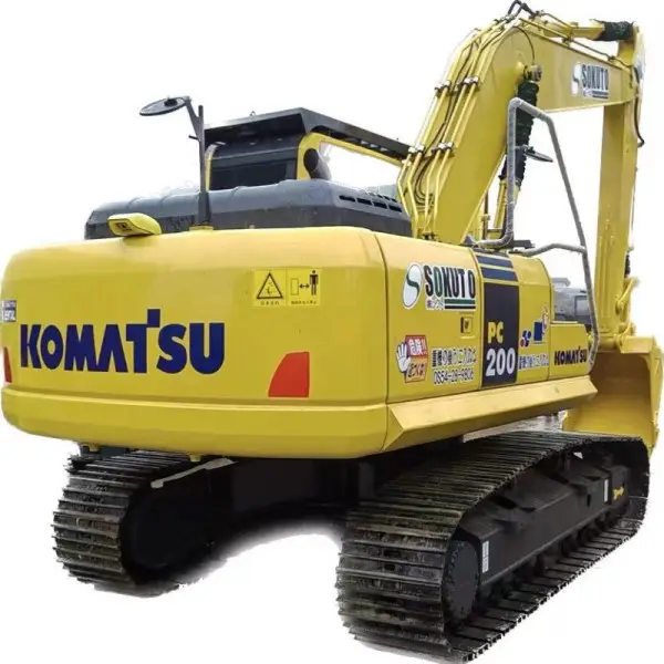 Kullanılan japonya Komatsu PC200-8 ekskavatör kullanılan ağır ekipman Komatsu kullanılmış ekskavatör PC200-8 satılık