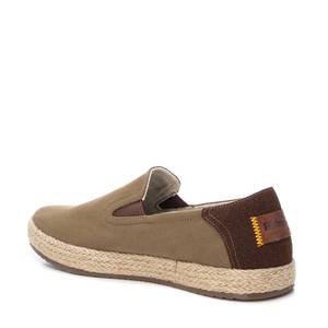 Espadrillas da uomo in tela marrone, slip-on, leggere, comode, per camminare, casual. - Product Image 3