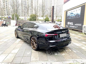 2021 + <span class=keywords><strong>Audi</strong></span> <span class=keywords><strong>A5</strong></span> RS5 voiture diffuseur arrière pare-chocs <span class=keywords><strong>noir</strong></span> brillant <span class=keywords><strong>noir</strong></span> <span class=keywords><strong>mat</strong></span> avec impression par transfert d'eau argent nouvel état mise à niveau - Product Image 6