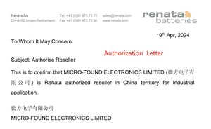 Renata <span class=keywords><strong>CR2450N</strong></span>.IB Batterie au lithium Montage sur socle à usage industriel - Product Image 4