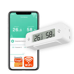 TY-TH01Pro Tuya WiFi, Termómetro e Higrómetro Inteligente para el Hogar, con Alarma Remota por Aplicación, Compatible con Google Home y Alexa - Product Image 1