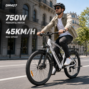 DM427 <b>Electric</b> Bike 750W 27.5" <b>Electric</b> City Bike 48V27AH 108km Range 80 Nm High Torque Urban - Product Image 1