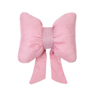 Coussin décoratif en forme de nœud en peluche douce et élégante, coussin en peluche en forme de nœud, décoration d'intérieur, cadeau pour canapé, chaise