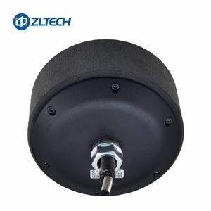 ZLTECH 5.5 pouces 24V 500W 200kg charge DC sans balais polyuréthane sans engrenage pneu moteur de moyeu de roue avec encodeur Hall pour AGV AMR - Product Image 5