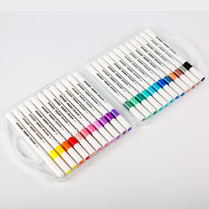 24 gói lâu dài Acrylic sơn Bút Đánh Dấu vật liệu nhựa thiết lập bao bì - Product Image 1