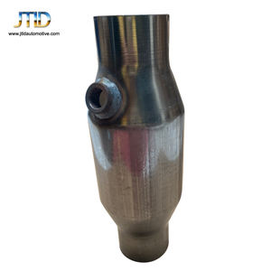 Rvs 2.5 Inch Inlet/Outlet Honingraat Keramische Katalysator Universele Katalytische Converters Met O2 Sensor - Product Image 4