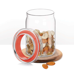 Microwavable Glass Food <b>Storage</b> <b>Jars</b> with Silicone Lids Modern Design <b>for</b> <b>Kitchen</b> & Party Use - Product Image 3
