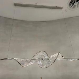 Modern Minimalist Pendant <b>Light</b> Oval <b>LED</b> Chandelier Multi Head Home Lighting Fixture D300 H915 D400 915 D500 1600 D810 1950 - Product Image 3
