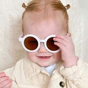 Gafas de Sol Redondas para Niños, Color Caramelo, Montura Pequeña, Moda 2021, Gran Venta, Novedad - Product Image 1