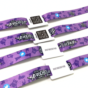 Pulseras de Tela Personalizadas con Código QR para Conciertos, Pulseras RFID con Integración con Plataformas de Eventos para Control de Acceso - Product Image 3