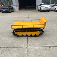 Geländegängiges Gummi-Raupenfahrwerk 500kg 1T 2Tonnen Elektrisches Kettenfahrwerk für Berg- und Landwirtschaftliche Materialtransportgeräte