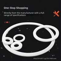 Joint en PTFE diamètre extérieur 28 145 mm épaisseur 15 mm; rondelle d'étanchéité en PTFE résistante aux hautes températures; bague de retenue en téflon