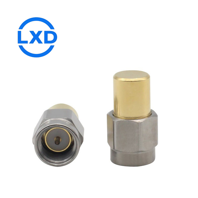 High Precision 1W DC-10GHz SMA Male RF Dummy Load 50 Ohm Stainless Steel High Precision Coaxial Terminator
