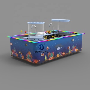 Bonhong, parque de juegos interior de la mejor calidad, explora la mesa del <span class=keywords><strong>ciclo</strong></span> del agua, ciencia sensorial, juego de piscina de agua para niños - Product Image 1
