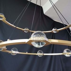 Luminaire suspendu décoratif Lampes modernes Lustre <span class=keywords><strong>de</strong></span> salon - Product Image 2