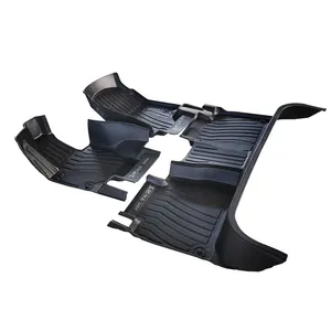 Tikar lantai mobil Tpe 5D 3D Anti selip kustom cocok TPE karpet lantai mobil untuk Benz GLE 2020