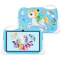Tablet Android 8 de 7 Pulgadas de Alta Calidad, Diseño Personalizado de Caballo para Niños, 1GB+16GB, MTK Octa Core, Wi-Fi, Sólida y Resistente