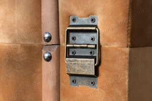 Cassettiera quadrata in legno con superficie in tela o <span class=keywords><strong>velluto</strong></span> per confezione regalo set di scatole e cassonetti - Product Image 4