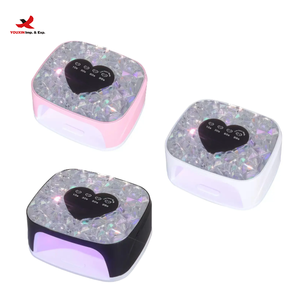 Lampe à ongles UV LED rechargeable professionnelle <span class=keywords><strong>SUN</strong></span> pour salon, 108W haute puissance, séchage rapide, commande en gros de strass mixtes prêts à l'emploi - Product Image 2