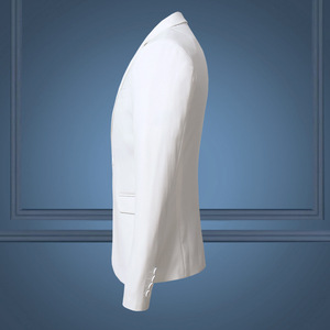 Veste <span class=keywords><strong>de</strong></span> <span class=keywords><strong>costume</strong></span> fine pour homme, style jeune, printemps-automne, à un bouton, coupe ajustée, décontractée et habillée, <span class=keywords><strong>grande</strong></span> <span class=keywords><strong>taille</strong></span> - Product Image 2