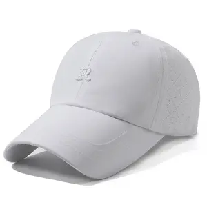 Wholesale Customized Logo Summer Spring Sports Caps Breathable Baseball Hats Skin-friendly Fashion Unisex