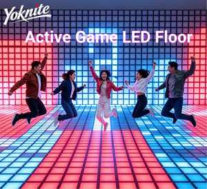 Pista de Baile LED RGB Interactiva, Área de Juegos Interior con Rejilla de Píxeles para Activación de Juegos, Programas Personalizables para Diversión - Product Image 3