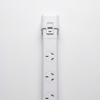Nouvelle multiprise universelle murale pour canapé, 1500W, 2 prises CA, 1 USB-A, 1 USB-C 20W, prise rotative