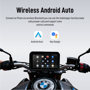 Waterproof IP67 6.25 Inch HD IPS Screen GPS Navigation Wireless Android Auto Portable Motorcycle Wireless Carplay Screen - Product Image 3