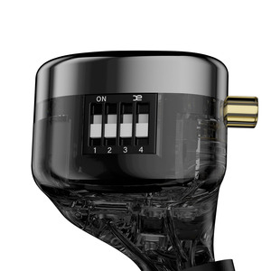Auriculares intrauditivos con cable KZ AS24 PRO HIFI, 24 unidades, con armadura equilibrada mejorada, ajustables, para gaming - Product Image 4