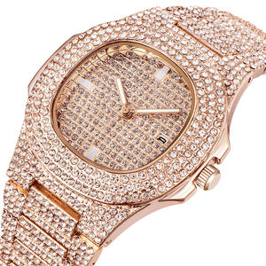 Mens <strong>Watches</strong> Luxury Fashion Diamond Date Quartz <strong>Watch</strong> Iced Out <strong>Watch</strong> Homens Relogio De <strong>Diamante</strong> - Product Image 5
