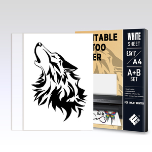 DIY huidvriendelijk printbaar tatoeagepapier, compatibel met inkjet- en laserprinters, tijdelijke lichaamsstickers voor knutselwerk, cadeaus en feesten - Product Image 3