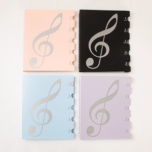Wholesale Custom Logo A4 Coil <b>Music</b> Score Folder For <b>Music</b> School Supplies - Product Image 1
