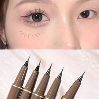 Crayon Eyeliner Ultra-Fin Longue Durée Imperméable et Anti-Bavures MINSHZEE le Plus Populaire de l'Usine d'Étiquettes Personnalisées