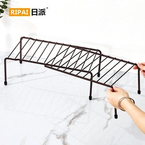 ชั้นวางของในครัว Ripai 2 ชั้นอเนกประสงค์ สำหรับจัดเก็บจาน ชาม และเครื่องเทศ ใช้บนเคาน์เตอร์ได้ - Product Image 3