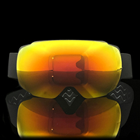 Vente en gros d'usine Lunettes de ski sans monture magnétiques sphériques personnalisées UV400 avec lentilles anti-buée doubles