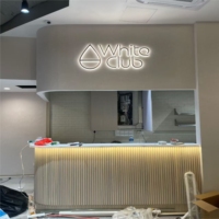 DakeSign Factory OEM Lettres 3D modernes en acrylique rétroéclairées par LED, logo personnalisé, étanches IP65, multicolores, décoration de bar