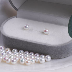 Ngọc Trai Tự Nhiên Khuyến Mãi Bán Buôn 5-5.5Mm Trắng <span class=keywords><strong>Round</strong></span> Shape Ngọc Trai Nước Ngọt <span class=keywords><strong>Loose</strong></span> Hạt - Product Image 6