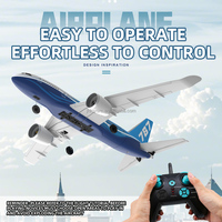Avión de Pasajeros RC Profesional 2.4G de 3 Canales 787 con Función de Autoequilibrio, Planeador de Espuma EPP Duradero, Juguete Planeador RC