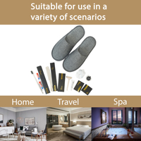 Ensemble d'articles de toilette personnalisés avec logo d'hôtel, kit d'articles de toilette professionnels pour les clients, fournitures jetables pour Airbnb