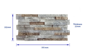 Panneau mural décoratif 3D en PU effet pierre, étanche, imitation grande dalle, ignifuge, <span class=keywords><strong>roche</strong></span> artificielle pour la décoration intérieure de villas - Product Image 6