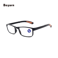 Kacamata Baca Lipat Portable Boyarn Murah Anti-Cahaya Biru untuk Presbiopi dengan Diopter +1.0 hingga +4.0 Pabrik